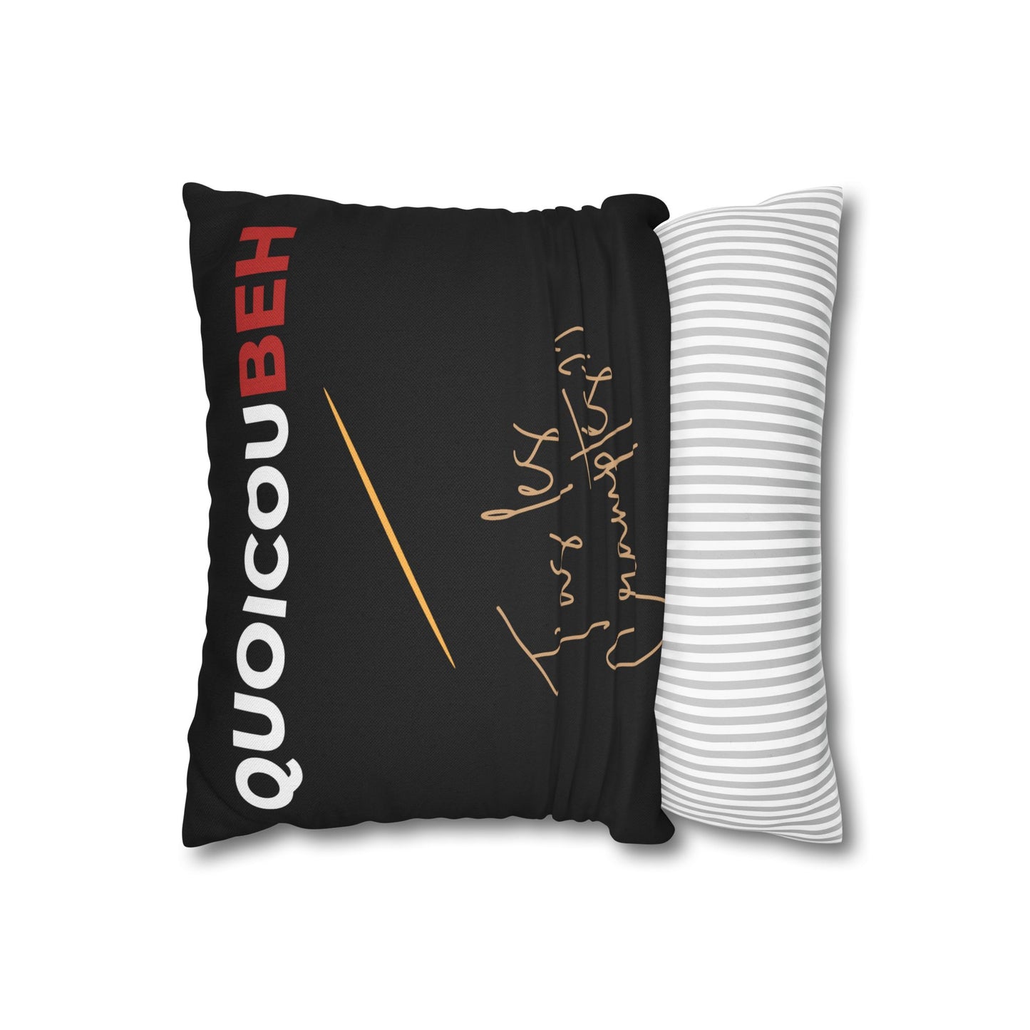 Taie d’oreiller Amusante – Décoration Humoristique pour la Maison Quoicoubeh