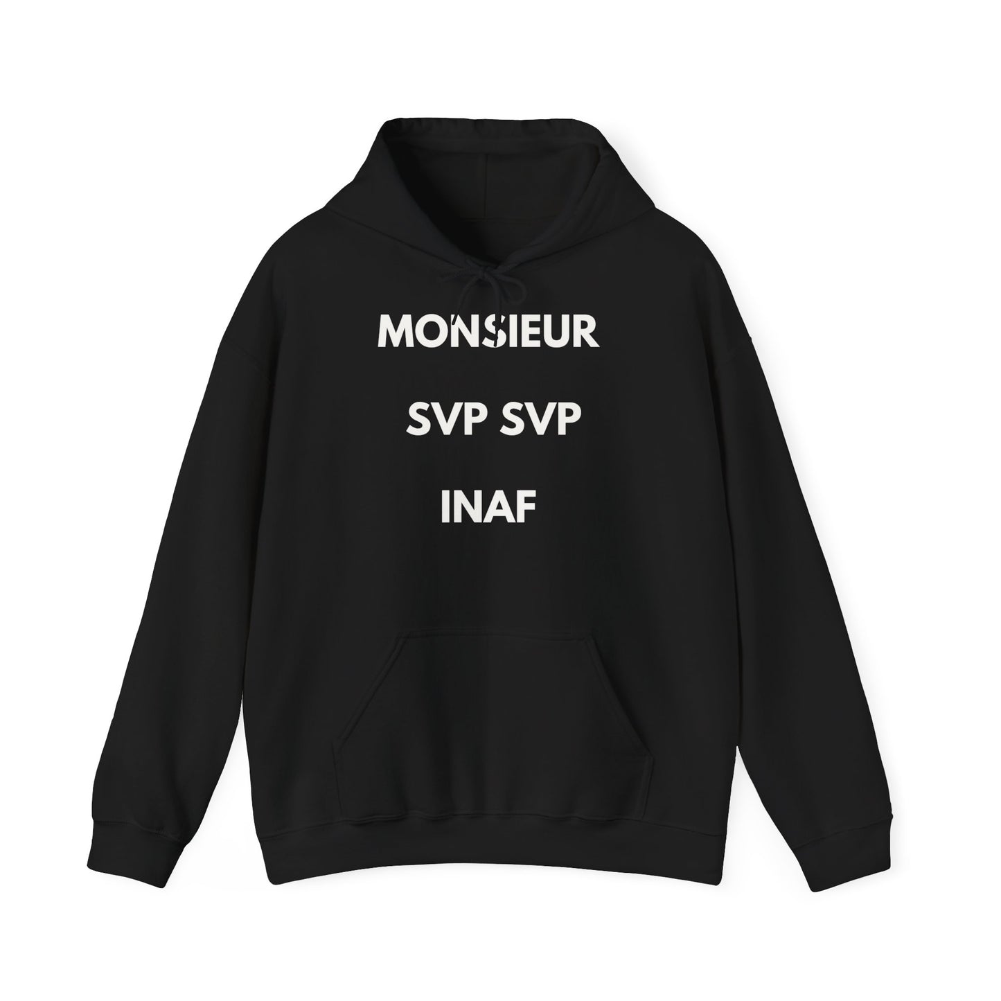 Hoodie unisexe drôle - Sweat-shirt graphique svp svp Inaf