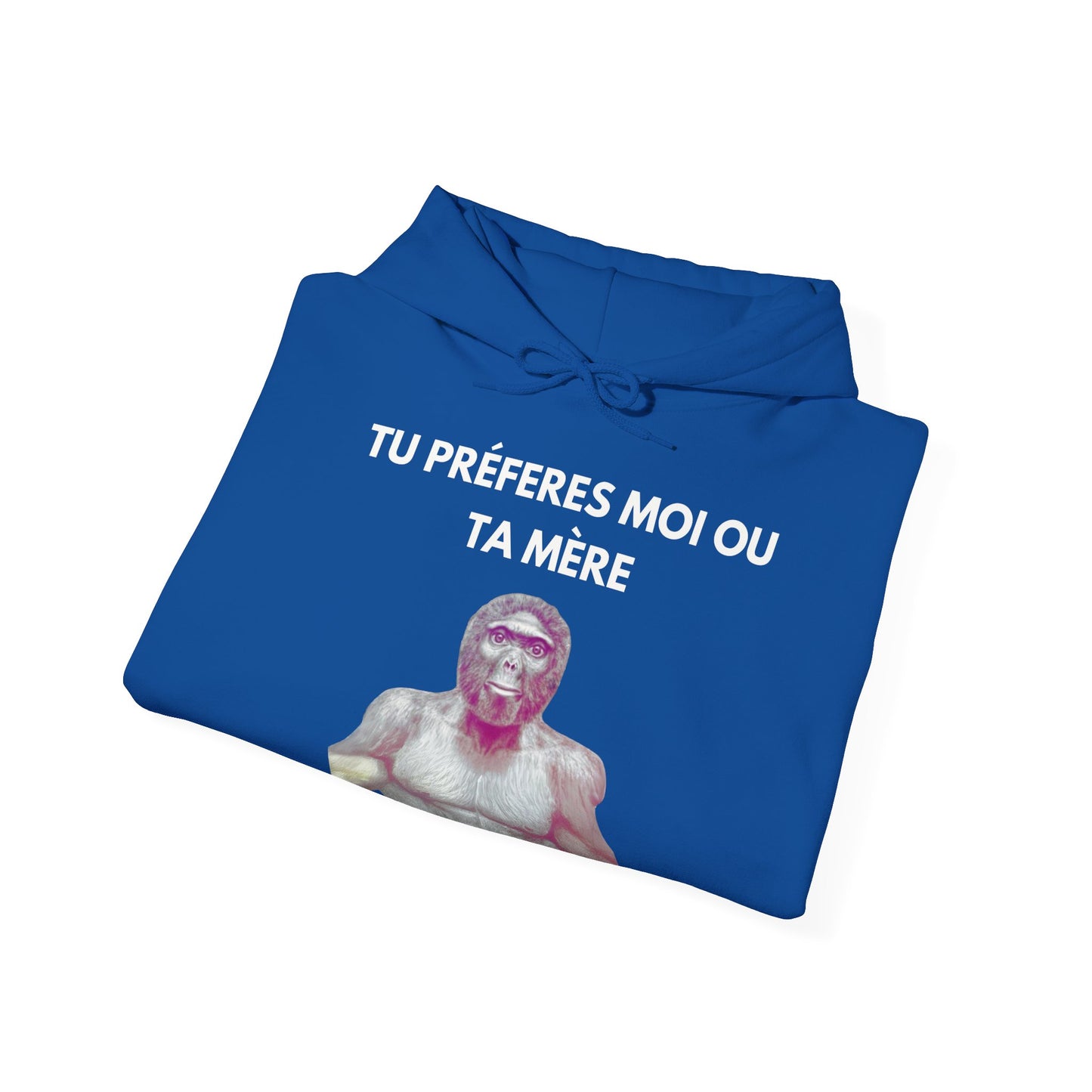 Hoodie unisexe drôle - Sweat-shirt graphique Tu préfère moi ou ta mère