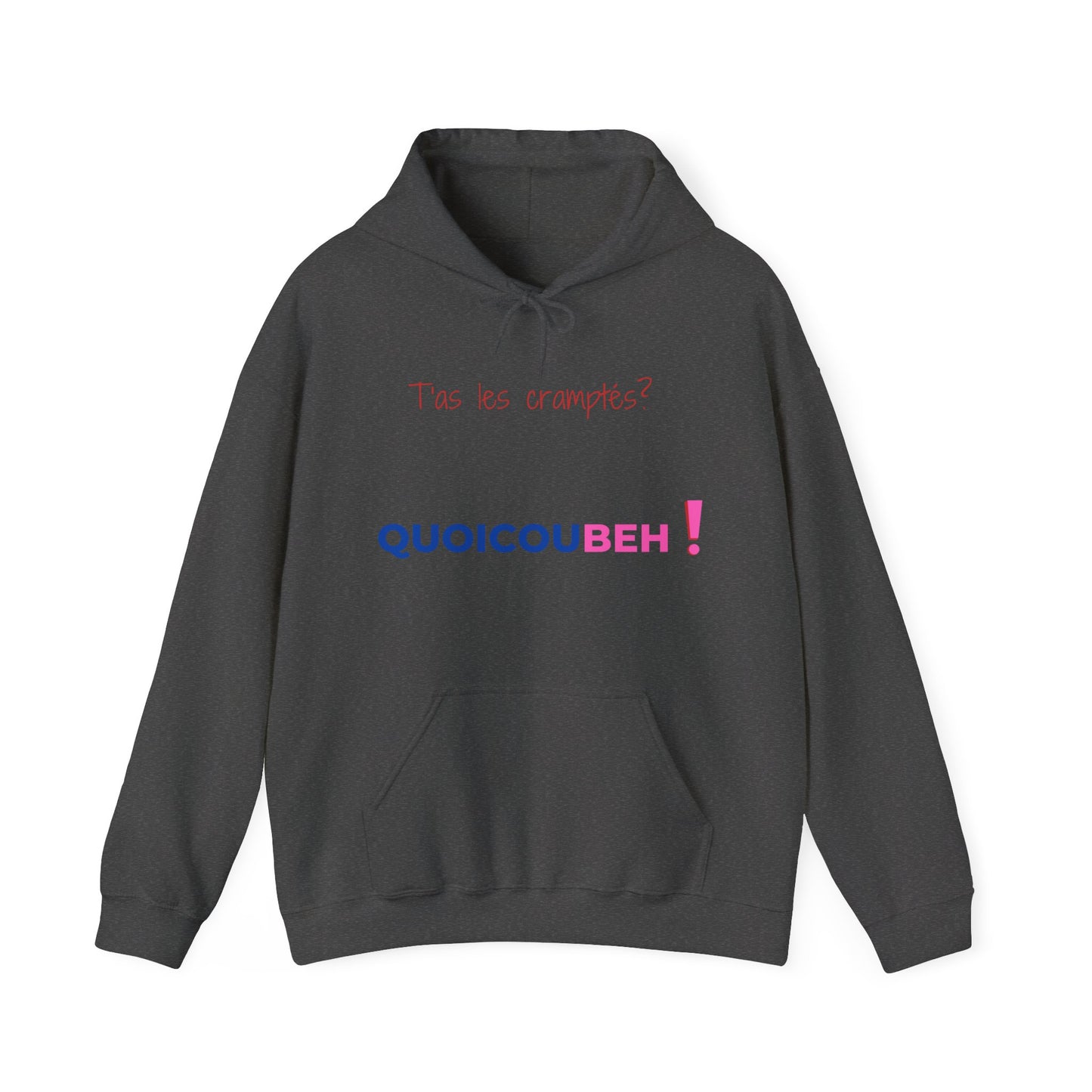 Hoodie unisexe drôle - Sweat-shirt graphique t'as les cramptés apagnan