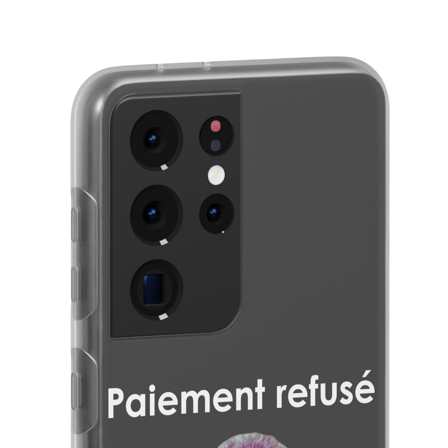 Coque flexible Paiement refusé