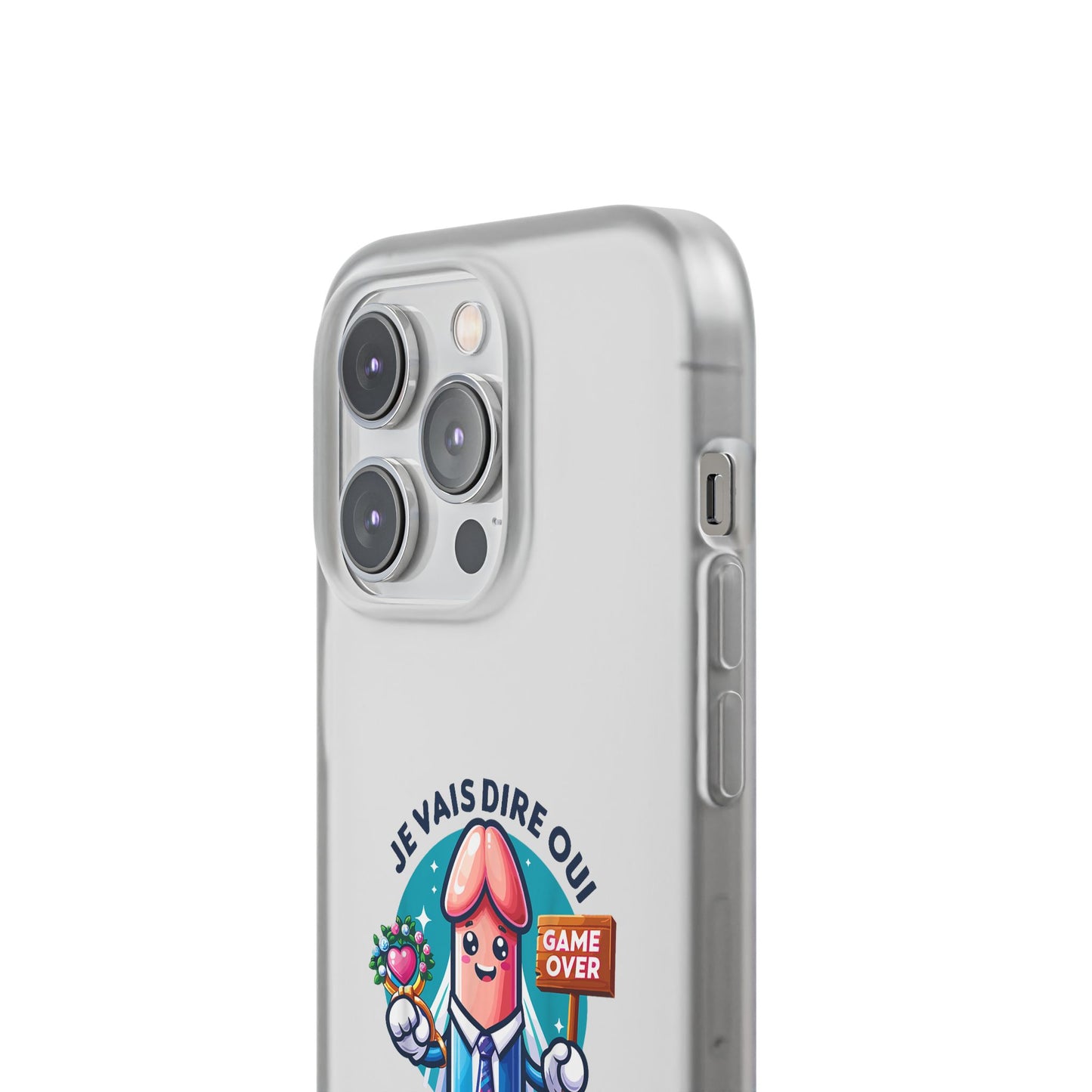 Coque flexible Je vais dire oui au même zizi pour toute la vie