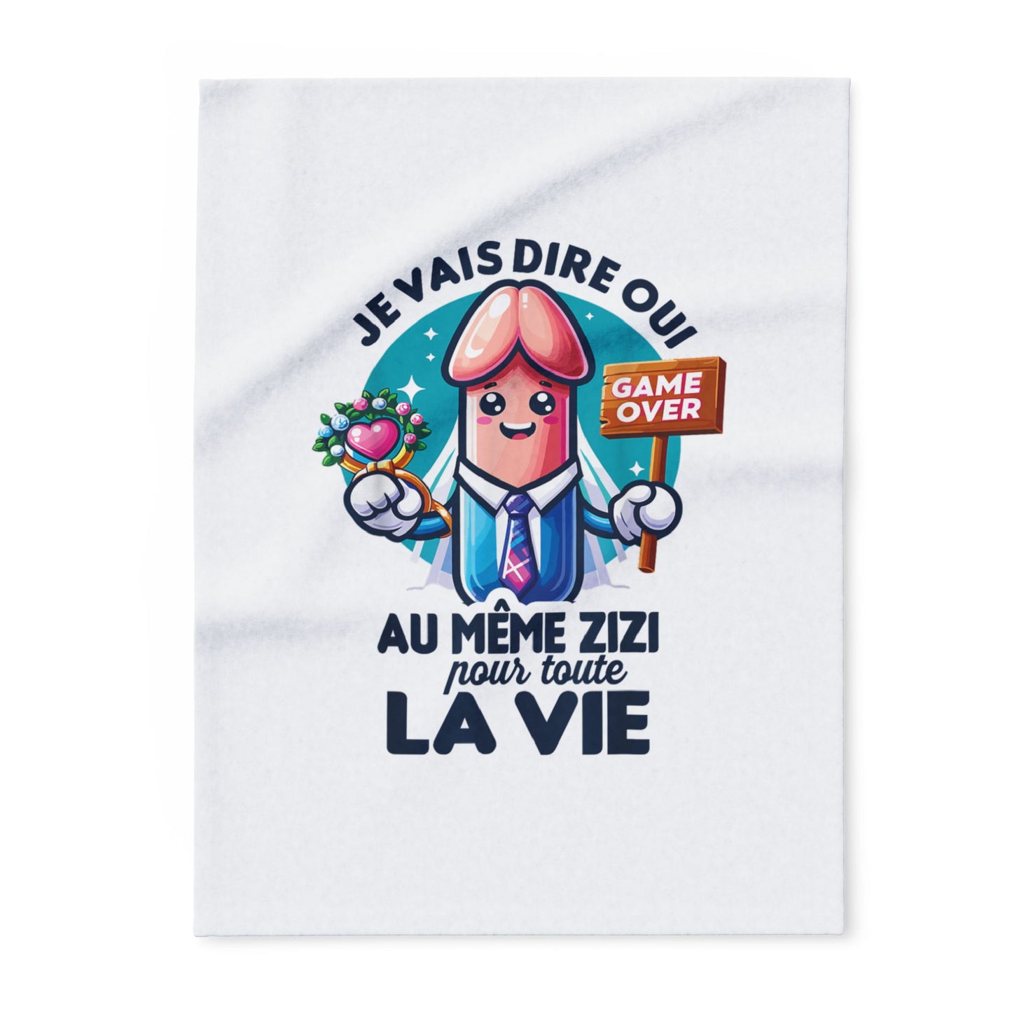 Plaid en polaire arctique Je vais dire oui à la même bite pout toute la vie