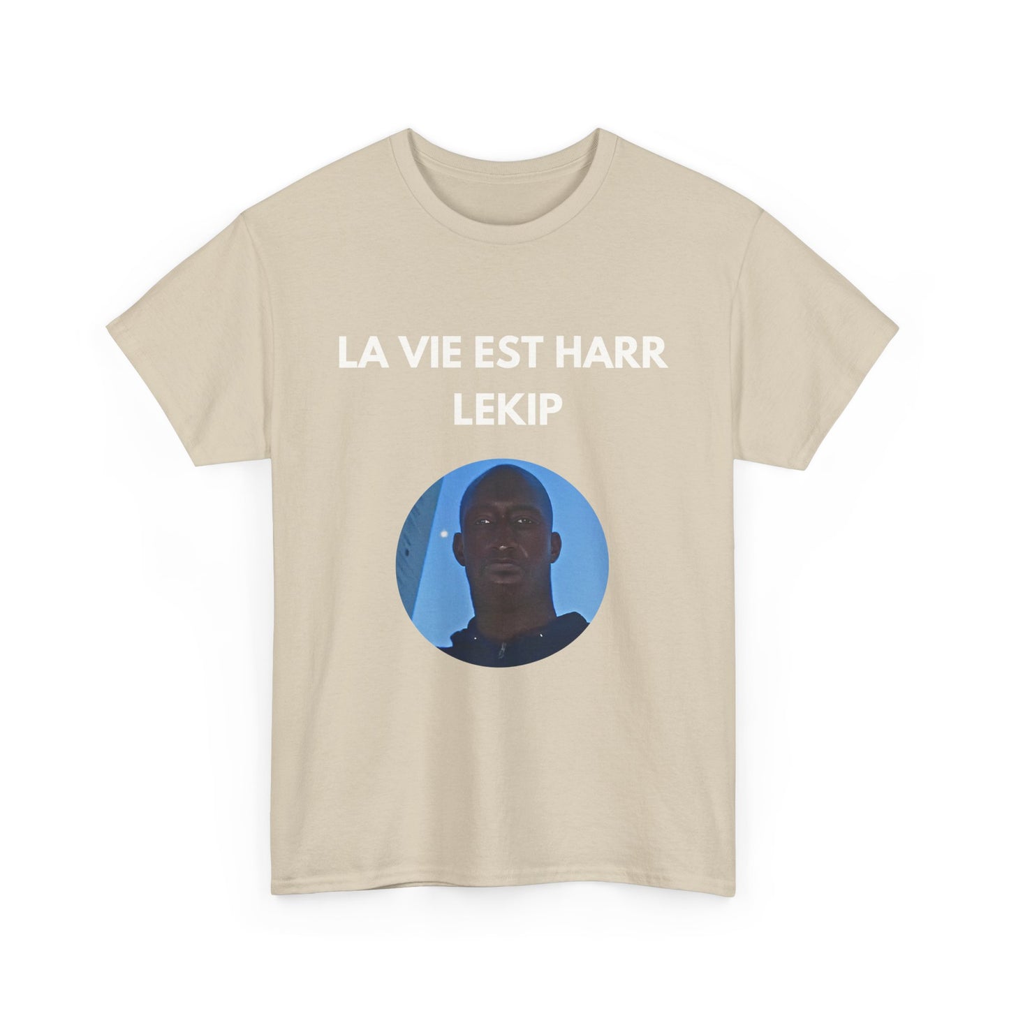T-shirt humoristique unisexe en coton épais -Trend c'est harr lekip