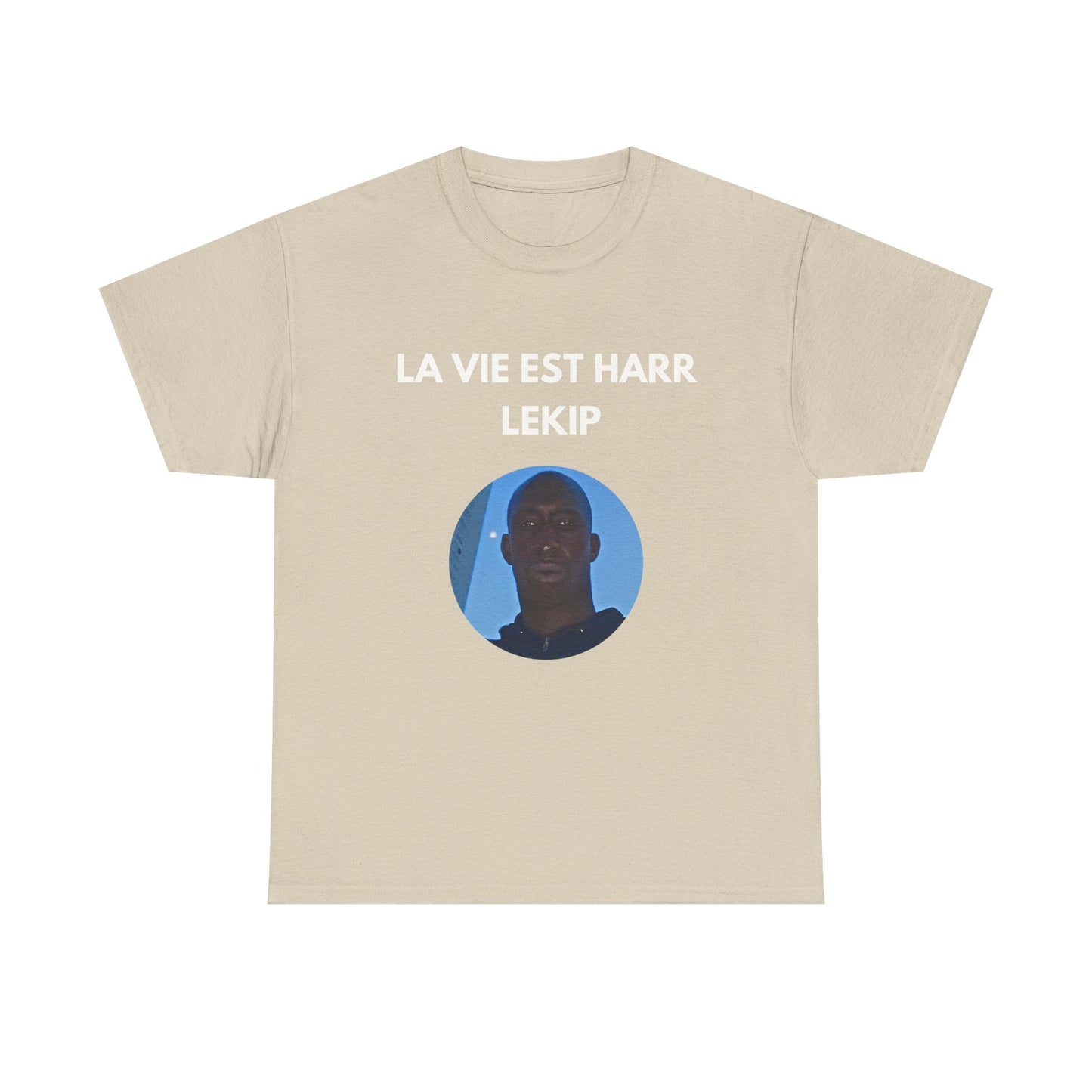 T-shirt humoristique unisexe en coton épais -Trend c'est harr lekip