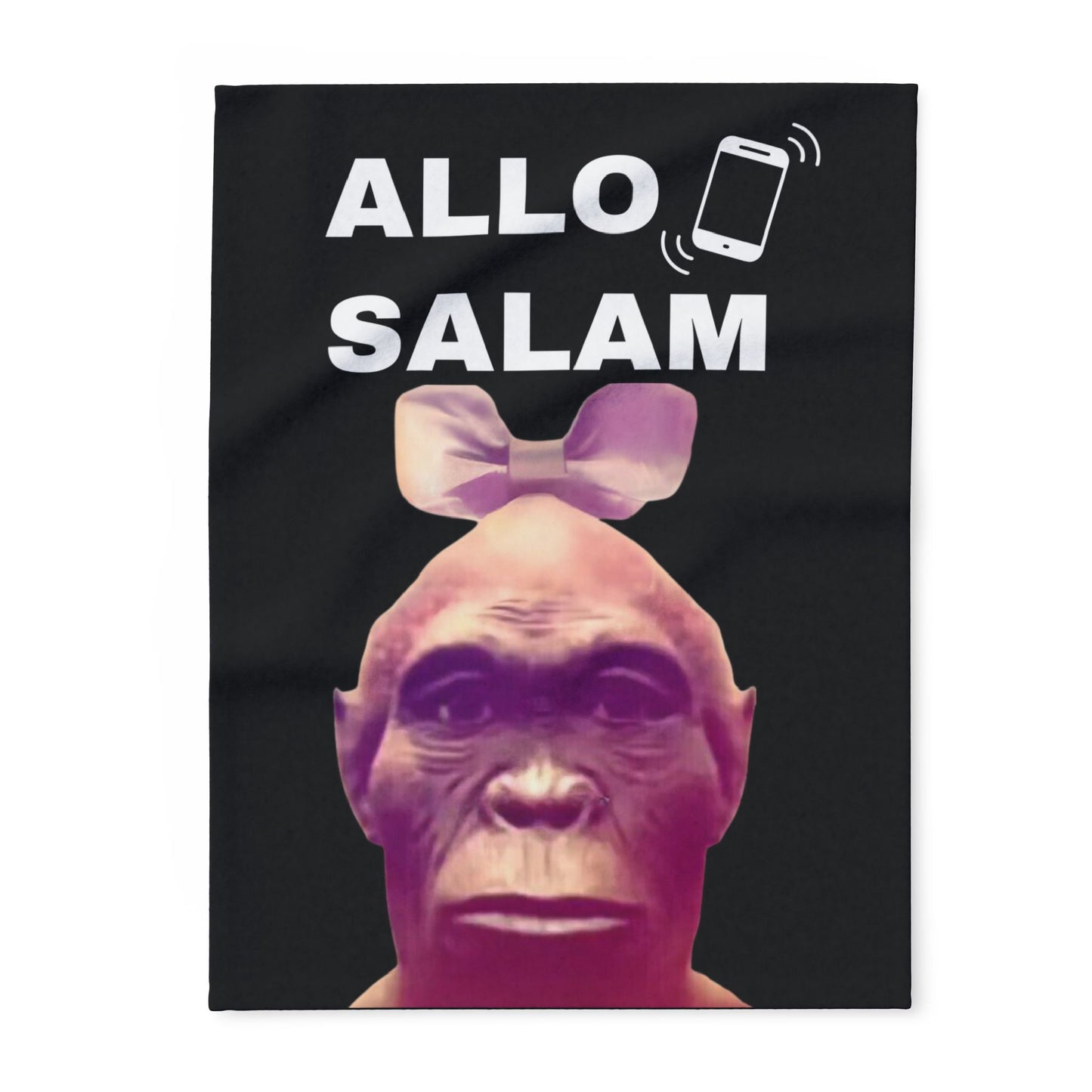 Plaid en polaire arctique Trend le singe