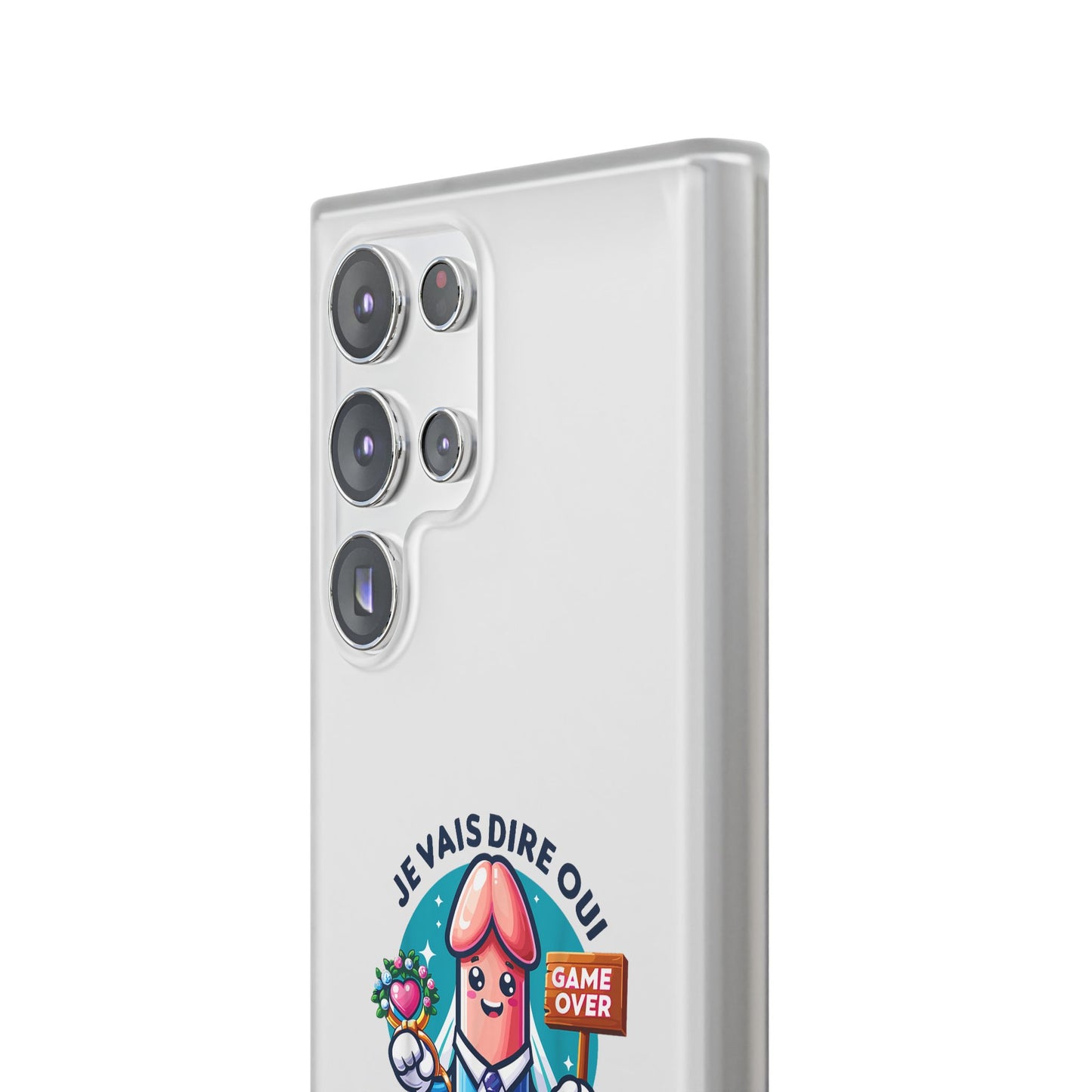 Coque flexible Je vais dire oui au même zizi pour toute la vie