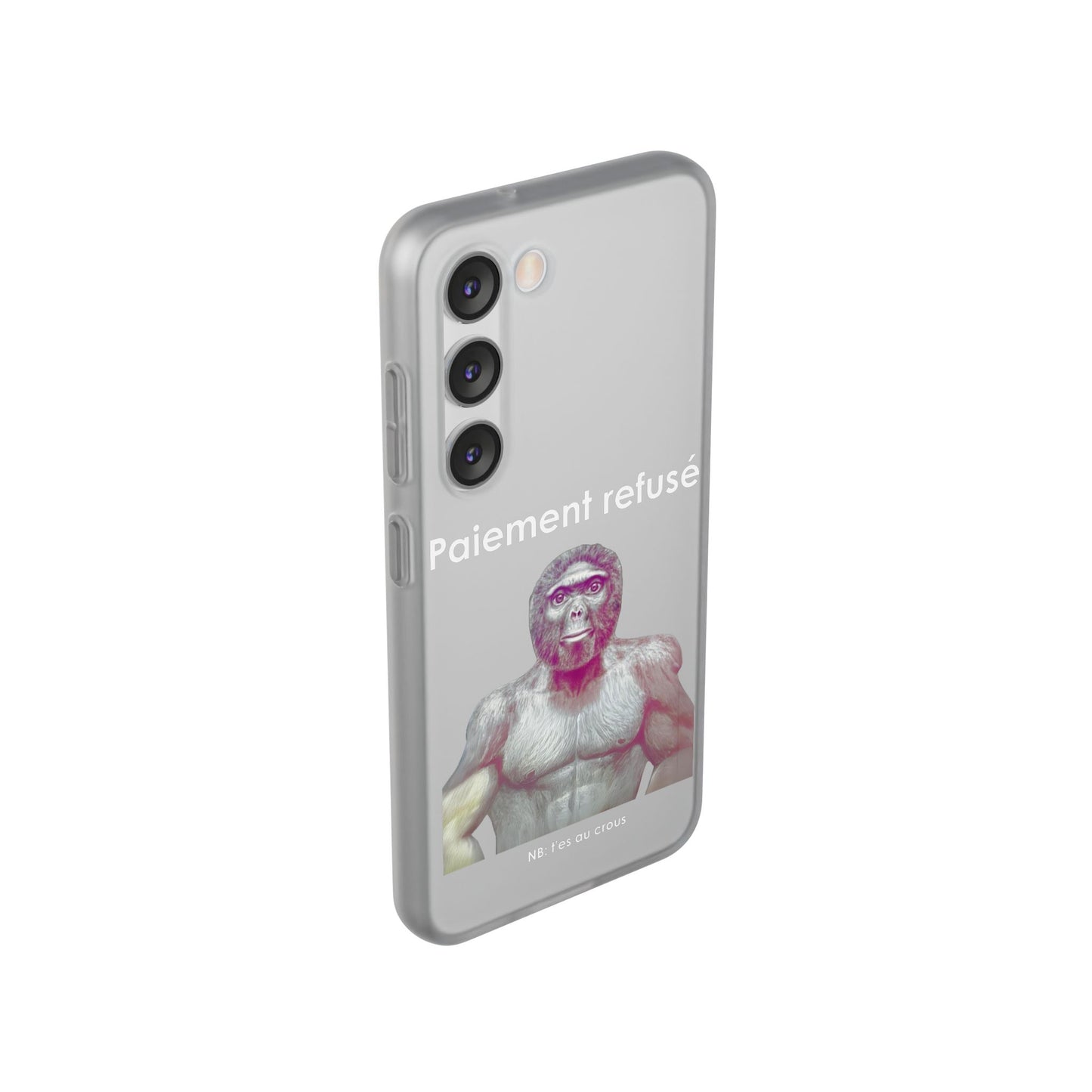 Coque flexible Paiement refusé