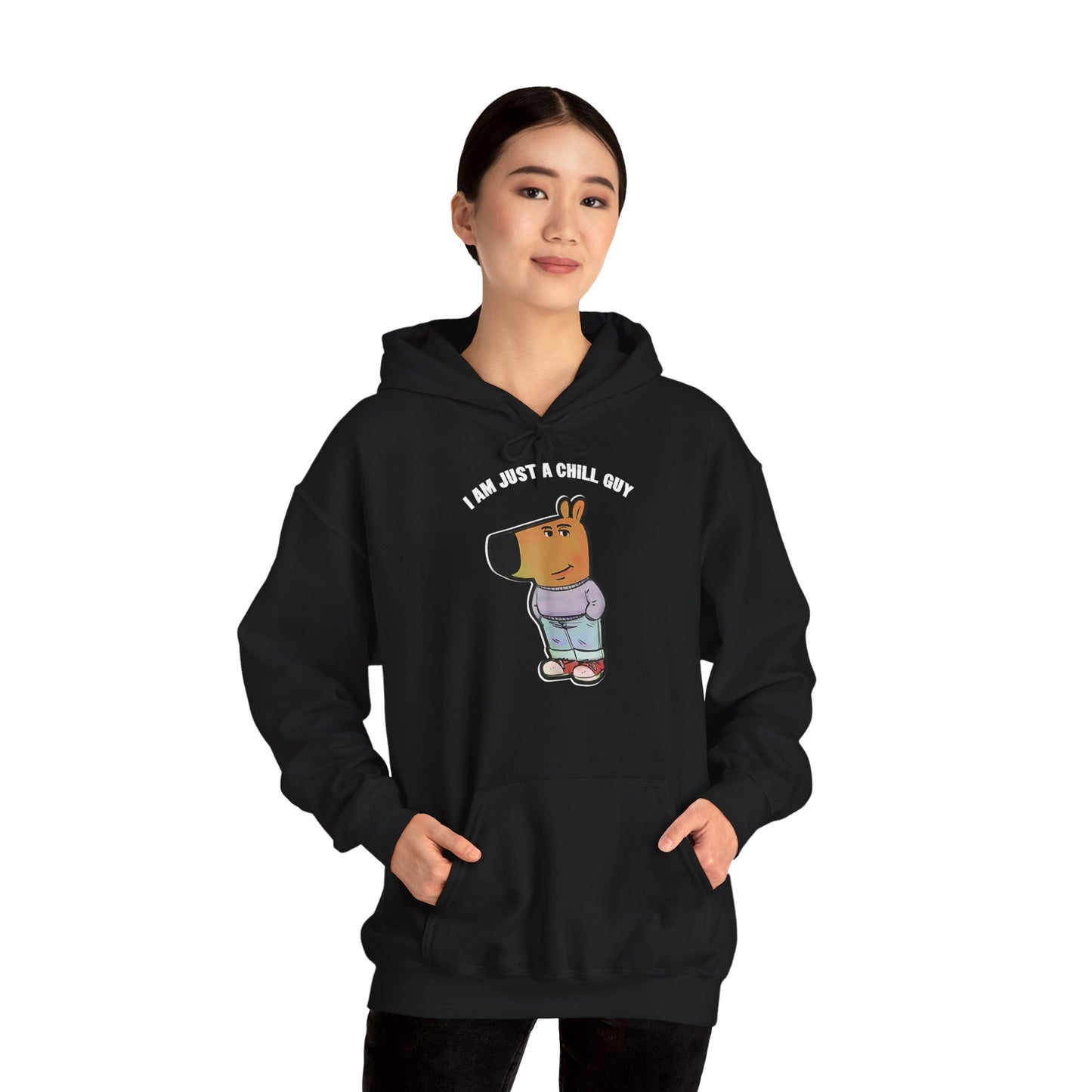 Hoodie unisexe drôle - Sweat-shirt graphique Chill Guy