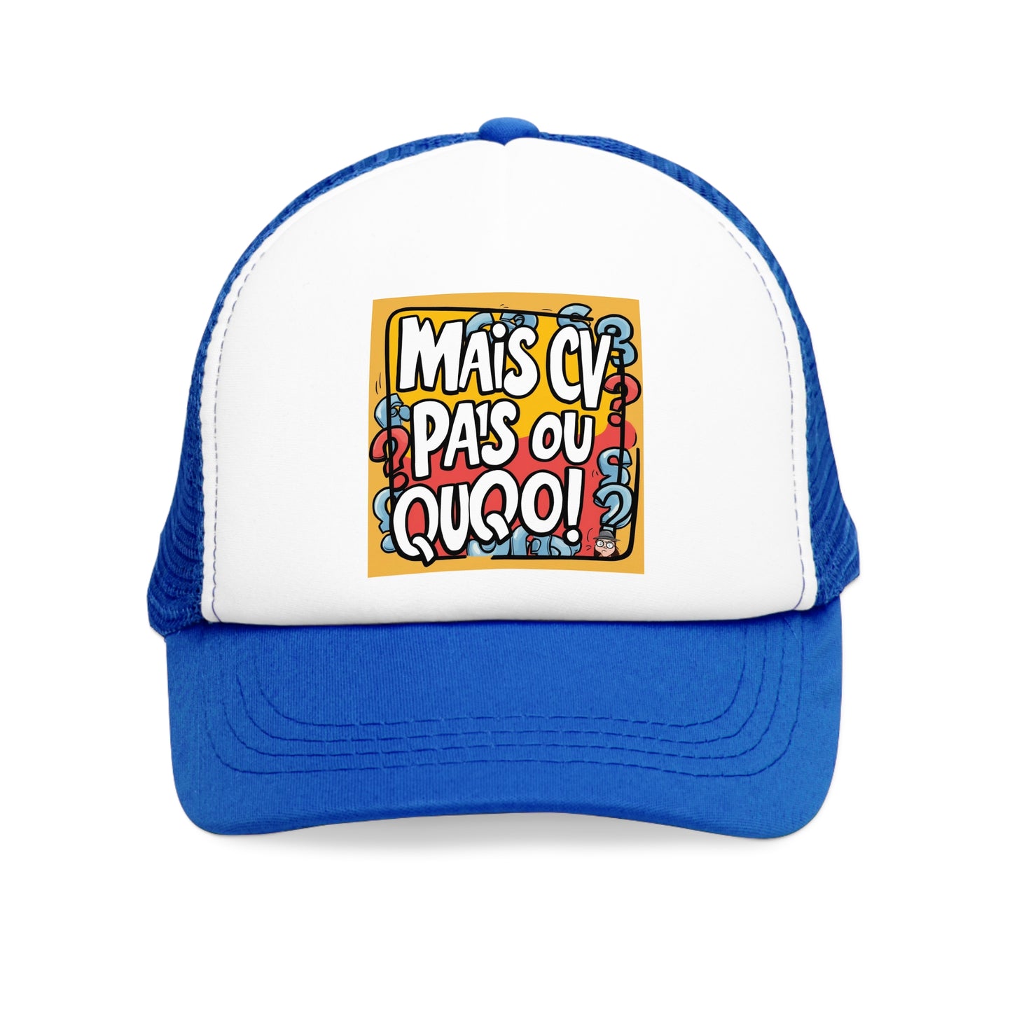 Casquette en maille Unique – Chapeau amusant et original Quoicoubeh