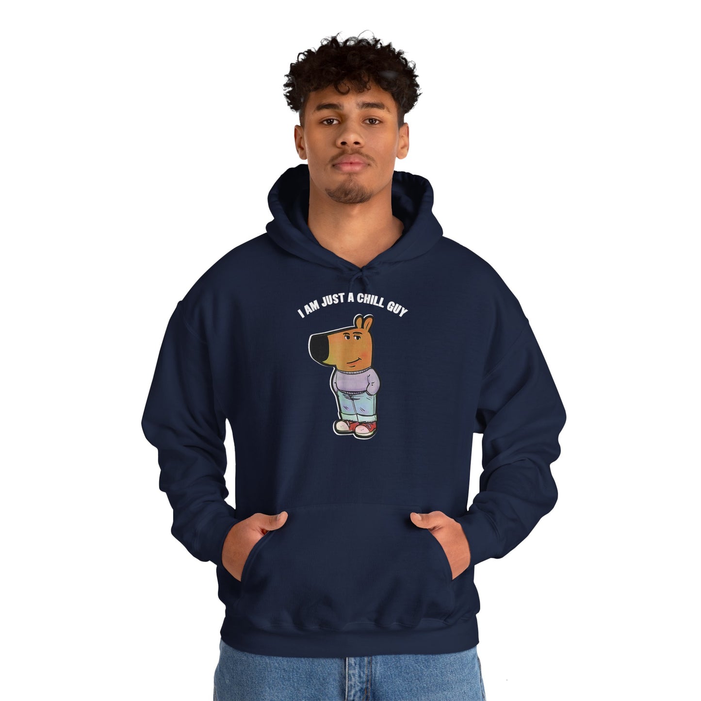 Hoodie unisexe drôle - Sweat-shirt graphique Chill Guy