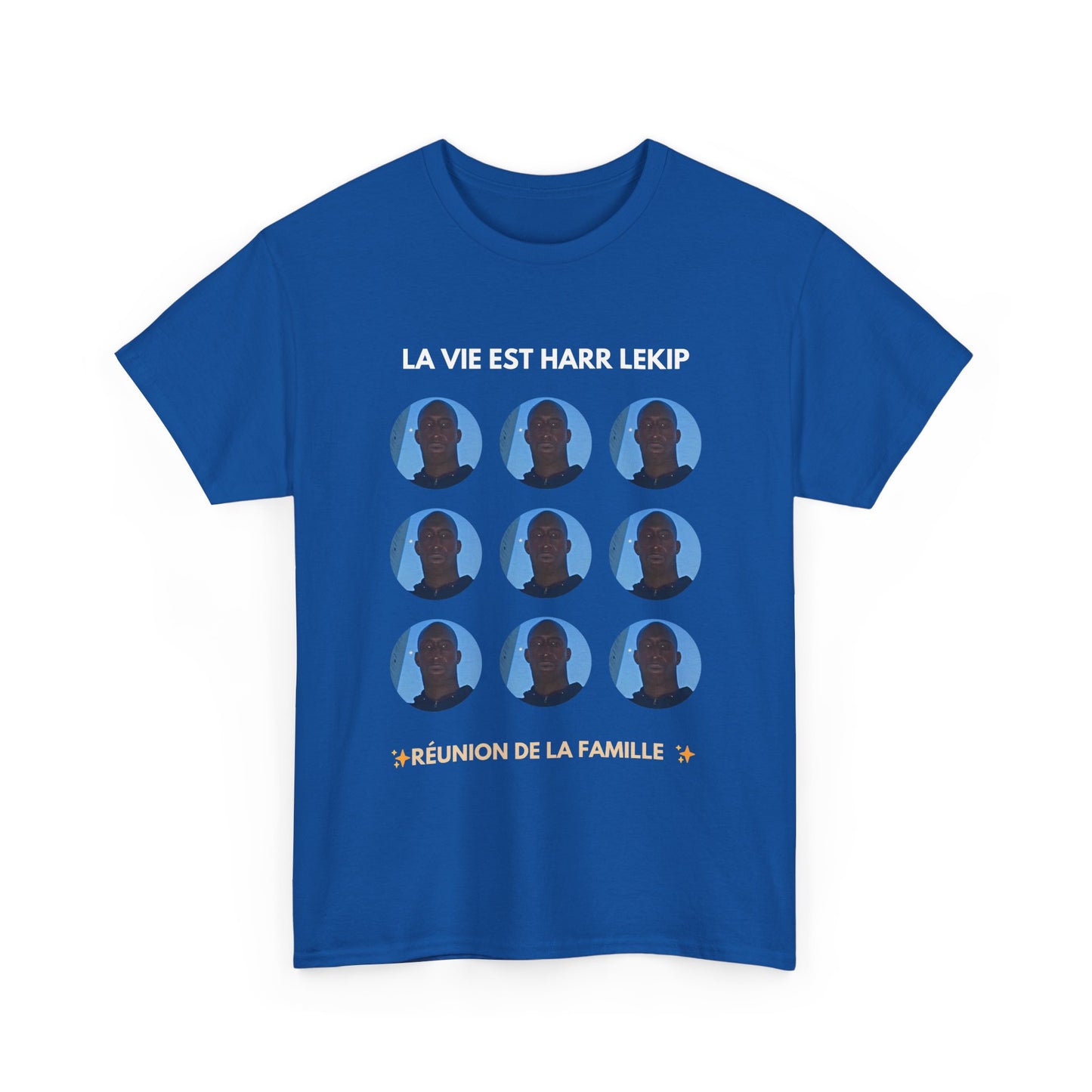 T-shirt humoristique unisexe en coton épais -Trend c'est harr lekip