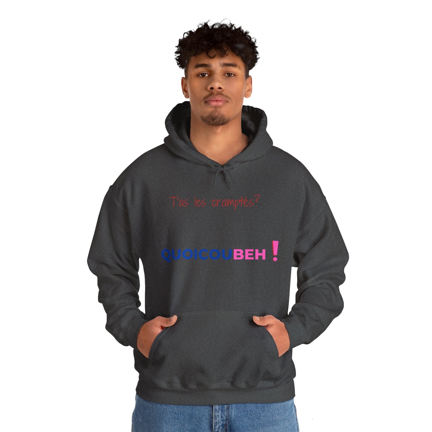 Hoodie unisexe drôle - Sweat-shirt graphique t'as les cramptés apagnan