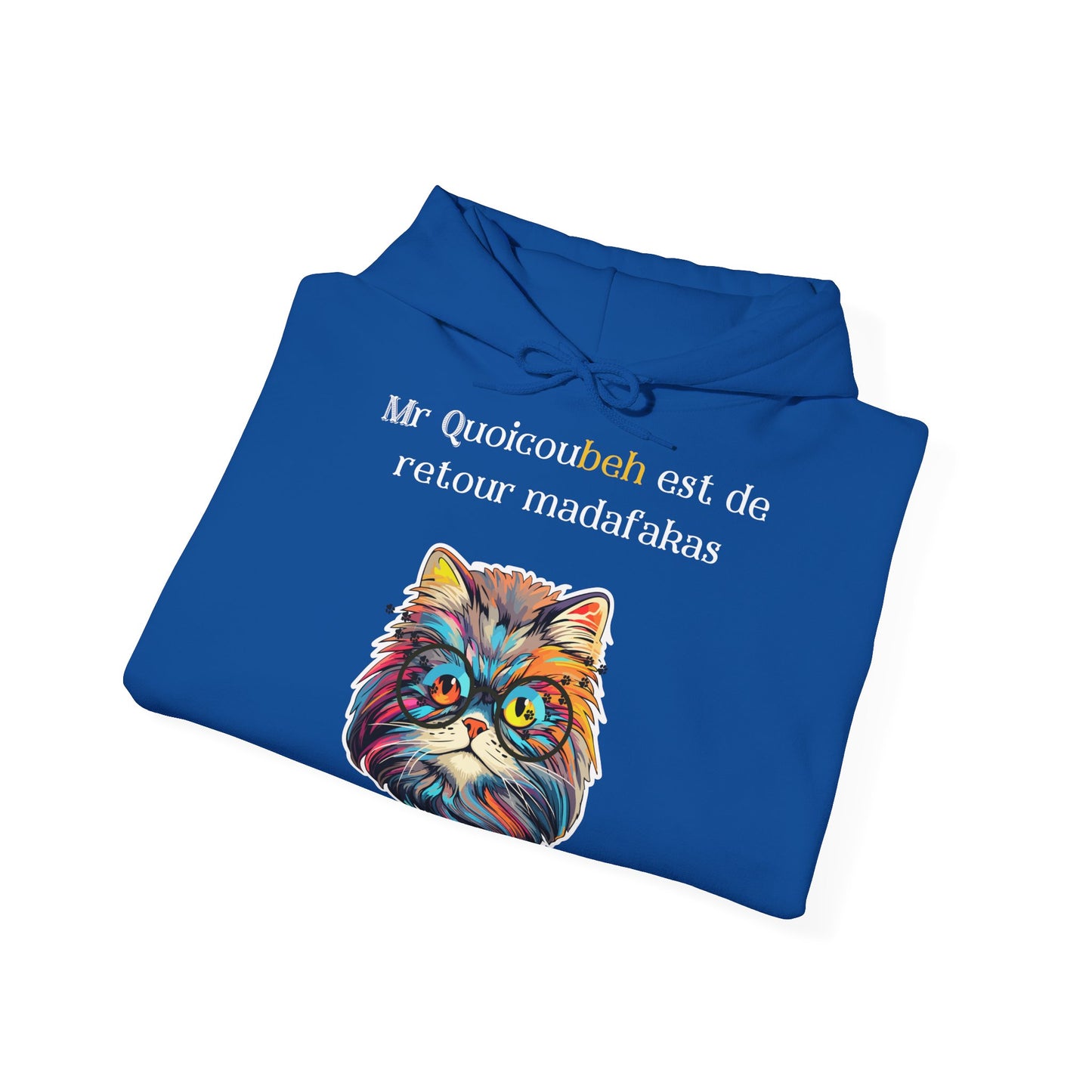 Hoodie unisexe drôle - Sweat-shirt graphique Quoicoubeh  Madafakas