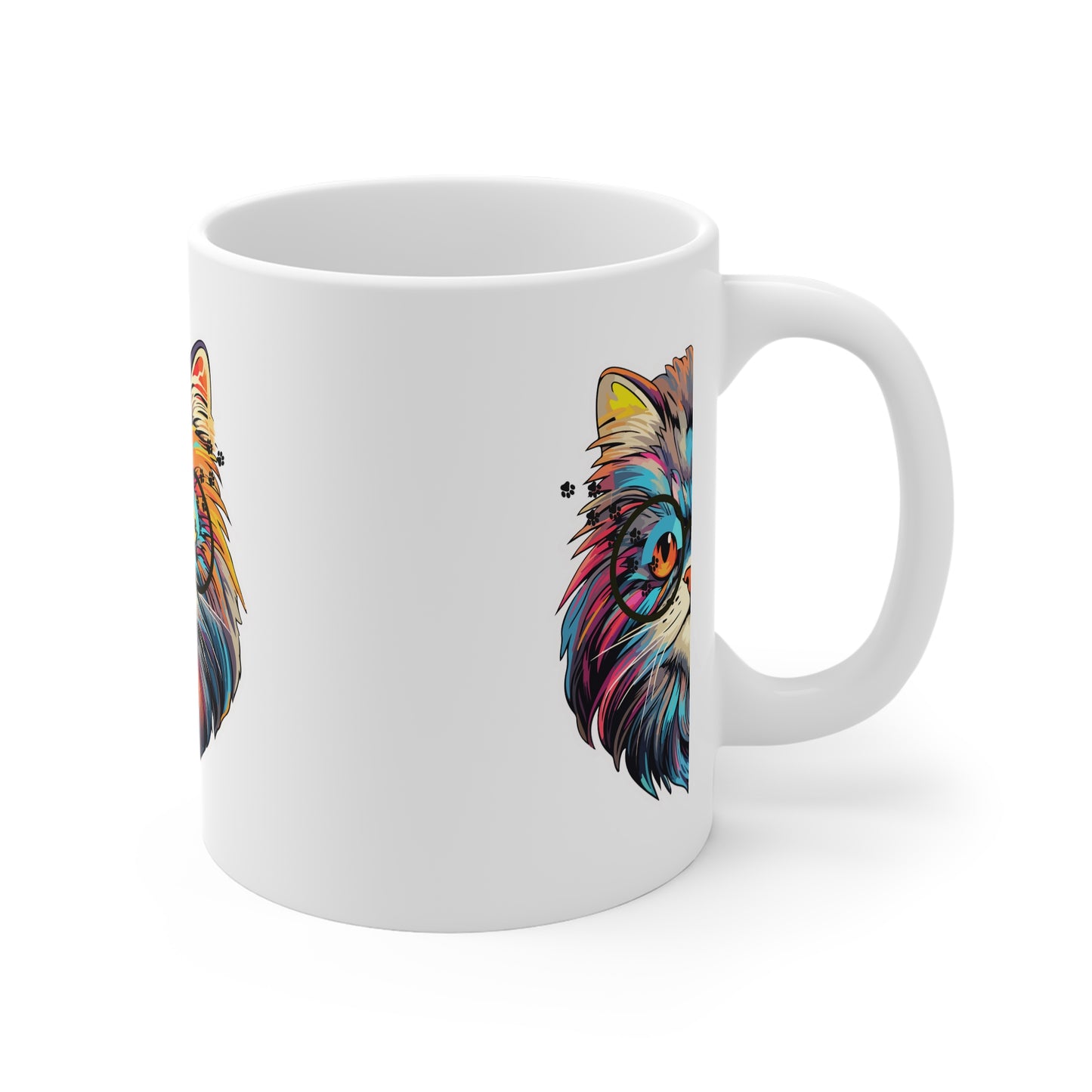 Tasse blanche de 325 ml  – Cool chat