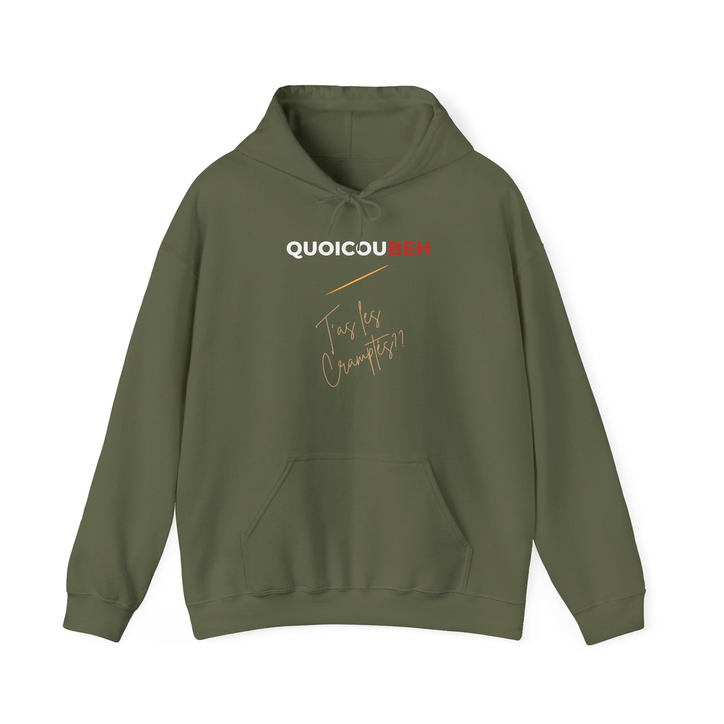 Hoodie unisexe drôle - Sweat-shirt graphique Quoicoubeh Apagnan