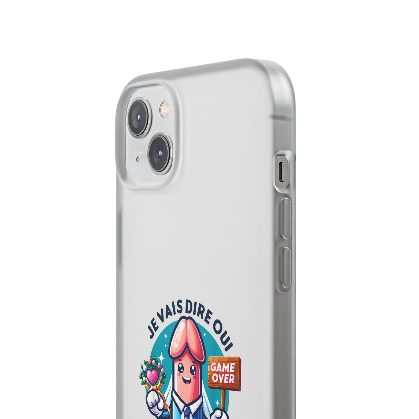 Coque flexible Je vais dire oui au même zizi pour toute la vie