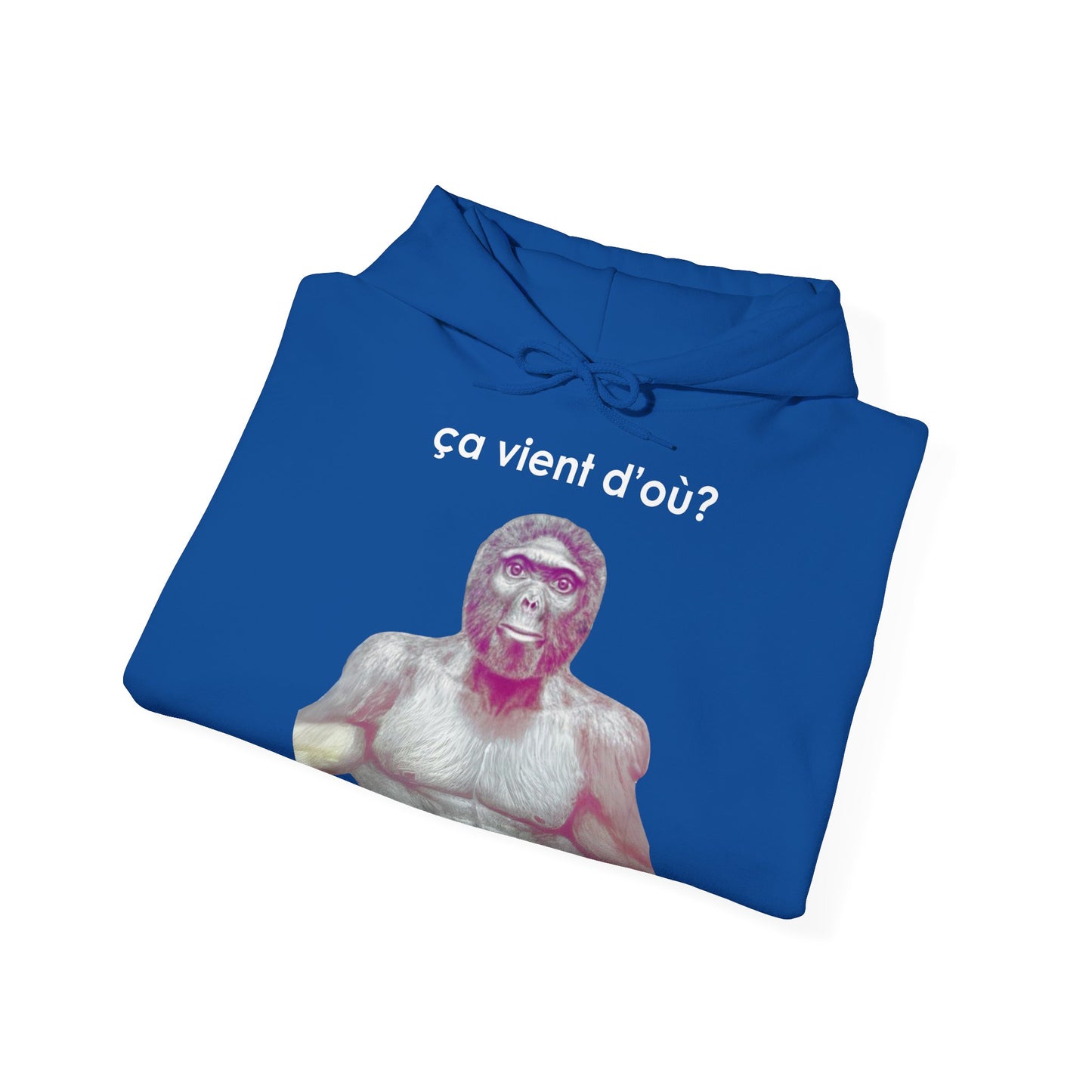 Hoodie unisexe drôle - Sweat-shirt graphique ça vient d'où