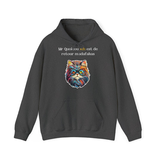 Hoodie unisexe drôle - Sweat-shirt graphique Quoicoubeh  Madafakas
