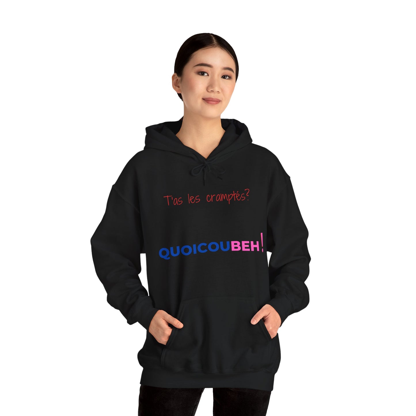 Hoodie unisexe drôle - Sweat-shirt graphique t'as les cramptés apagnan