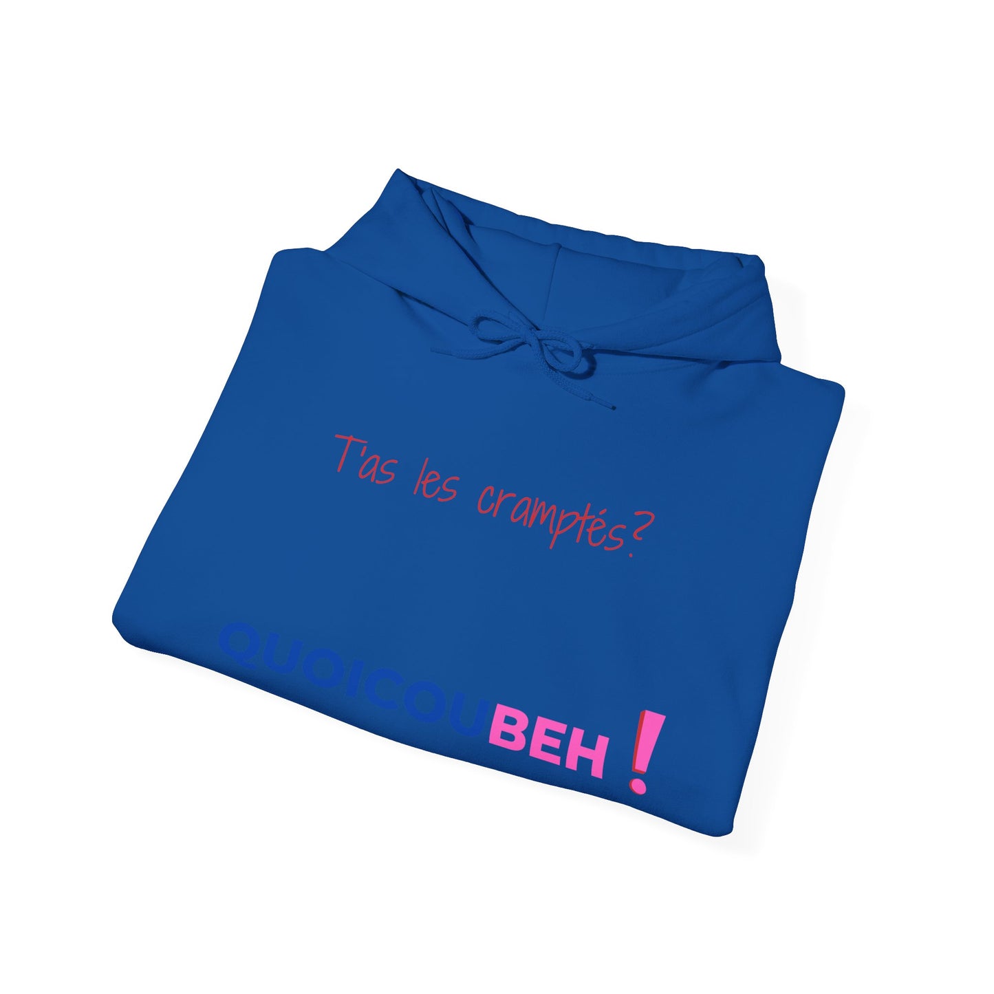 Hoodie unisexe drôle - Sweat-shirt graphique t'as les cramptés apagnan
