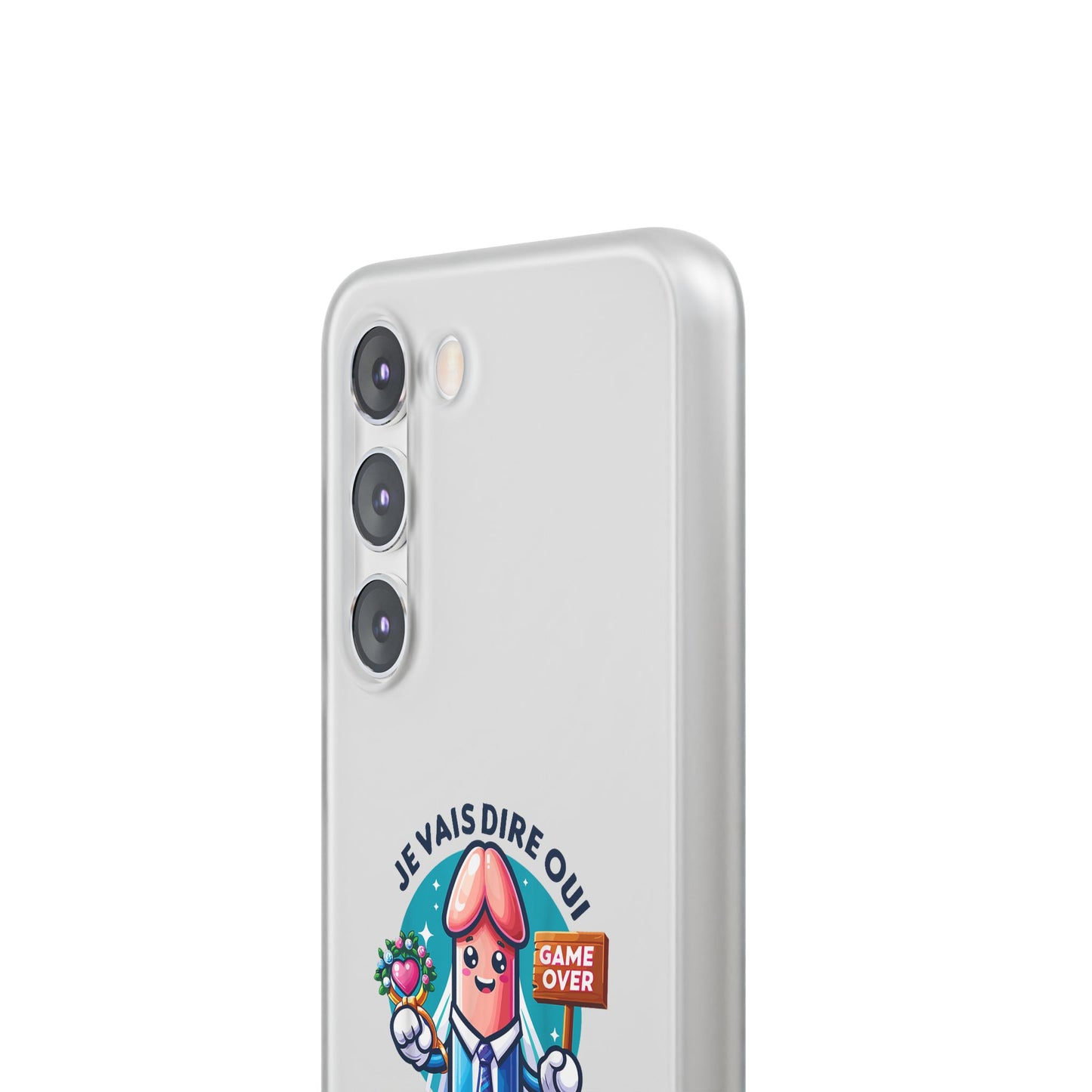 Coque flexible Je vais dire oui au même zizi pour toute la vie