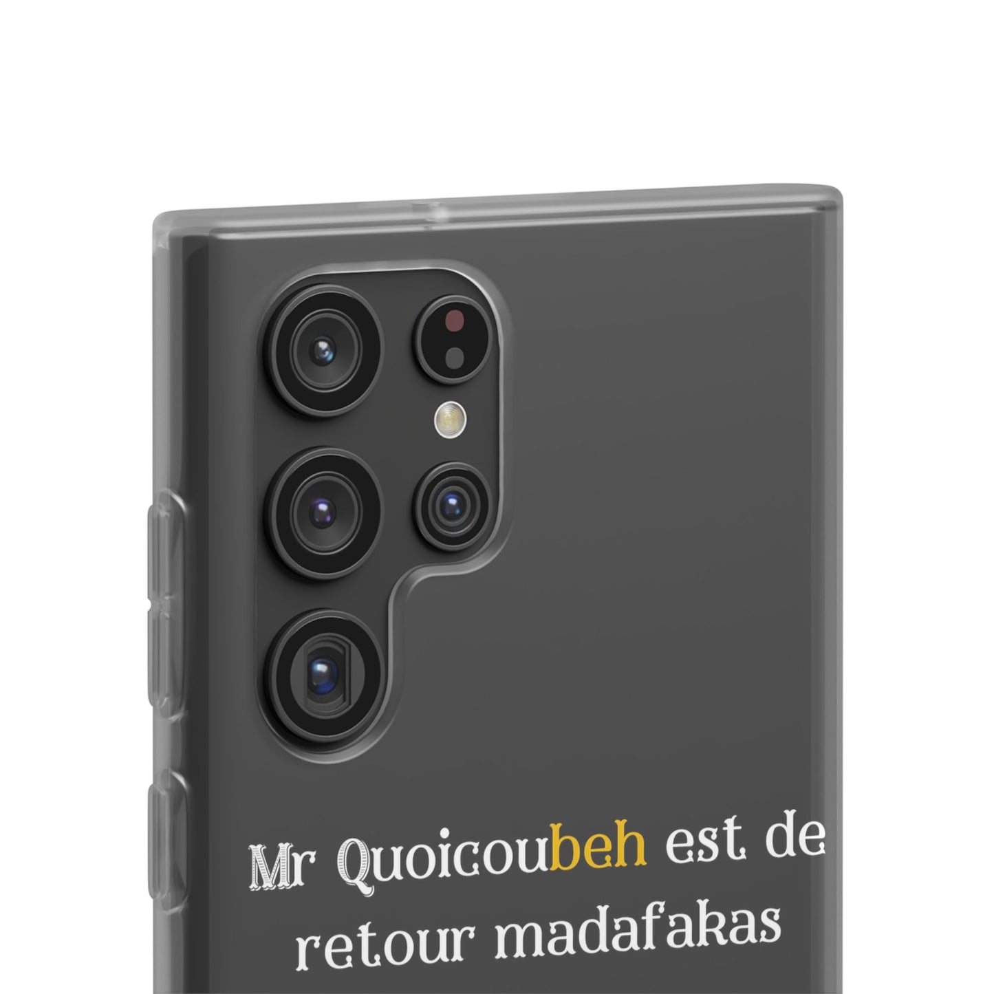 Coque flexible Quoicoubeh madafakas