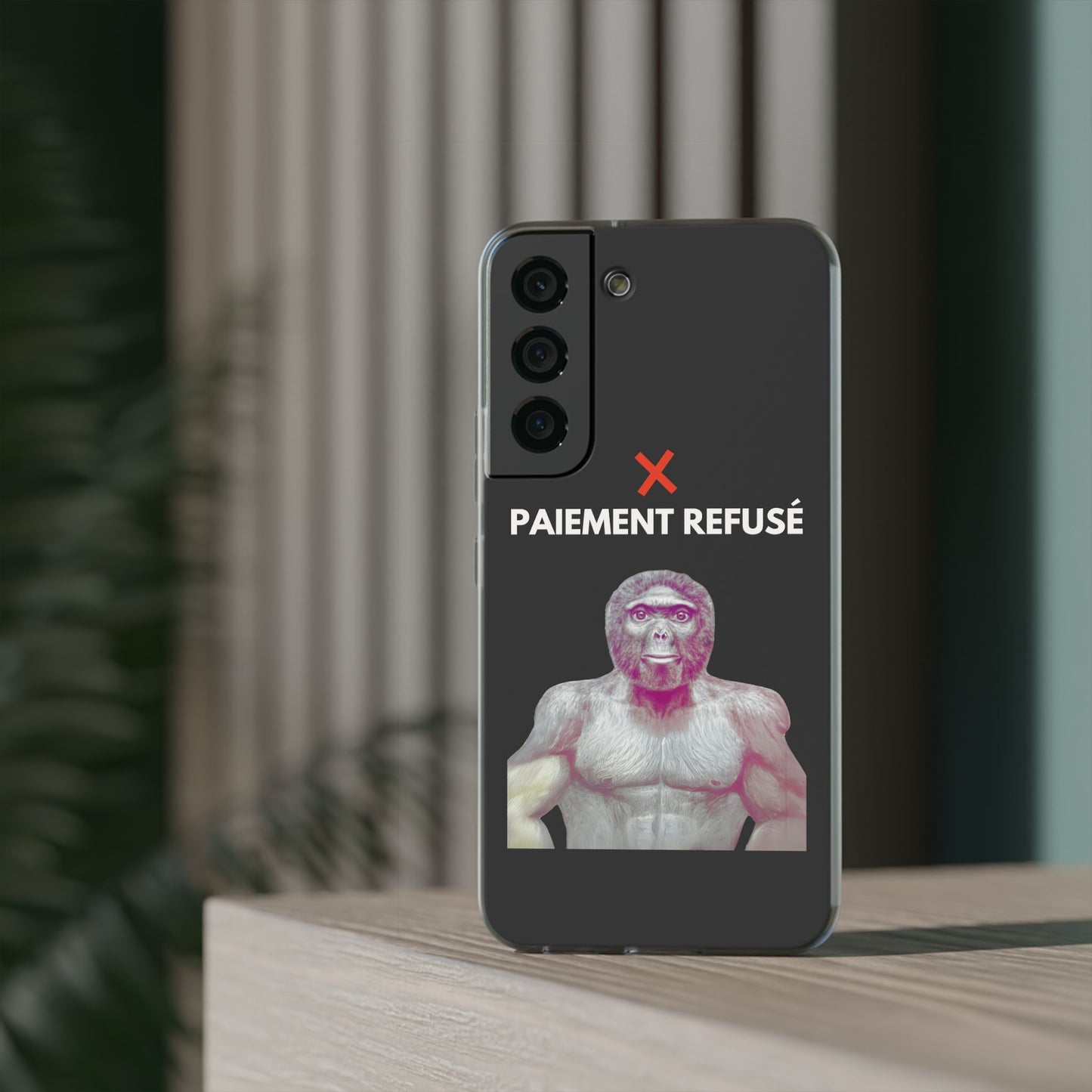 Coque flexible Allo salam Paiement refusé