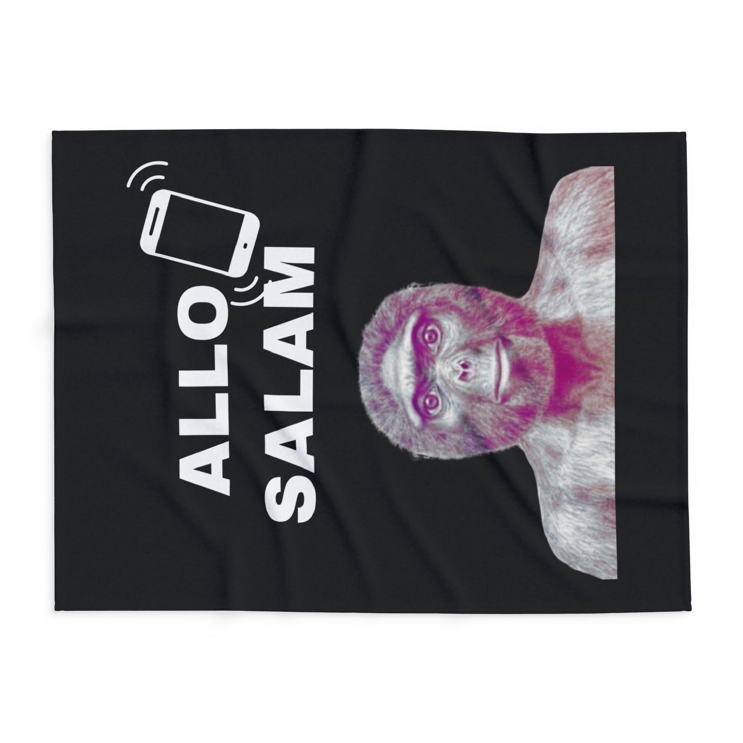 Plaid en polaire arctique ALLO SALAM