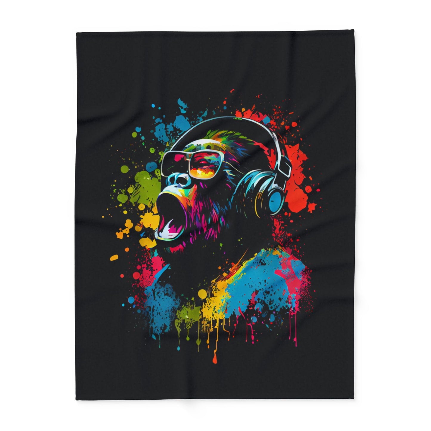 Plaid en polaire arctique Monkey hurlant