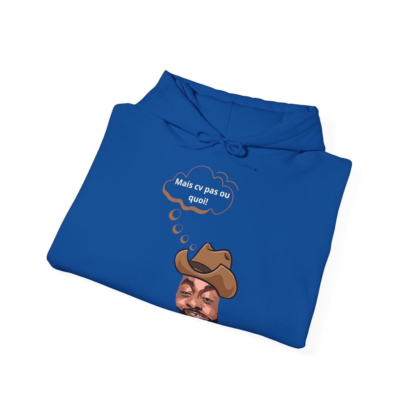Hoodie unisexe drôle - Sweat-shirt graphique Binobile Mais cv pas ou quoi