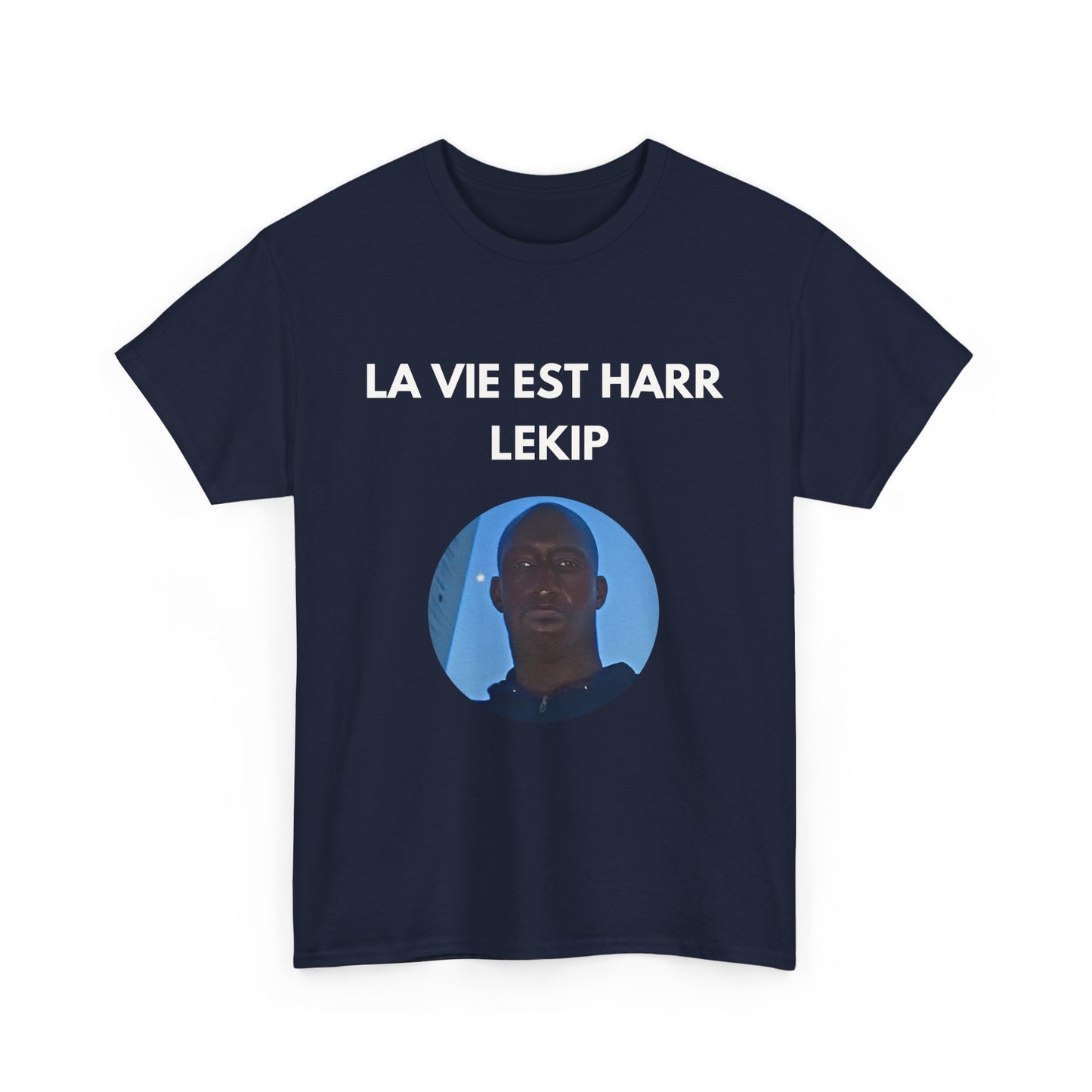 T-shirt humoristique unisexe en coton épais -Trend c'est harr lekip