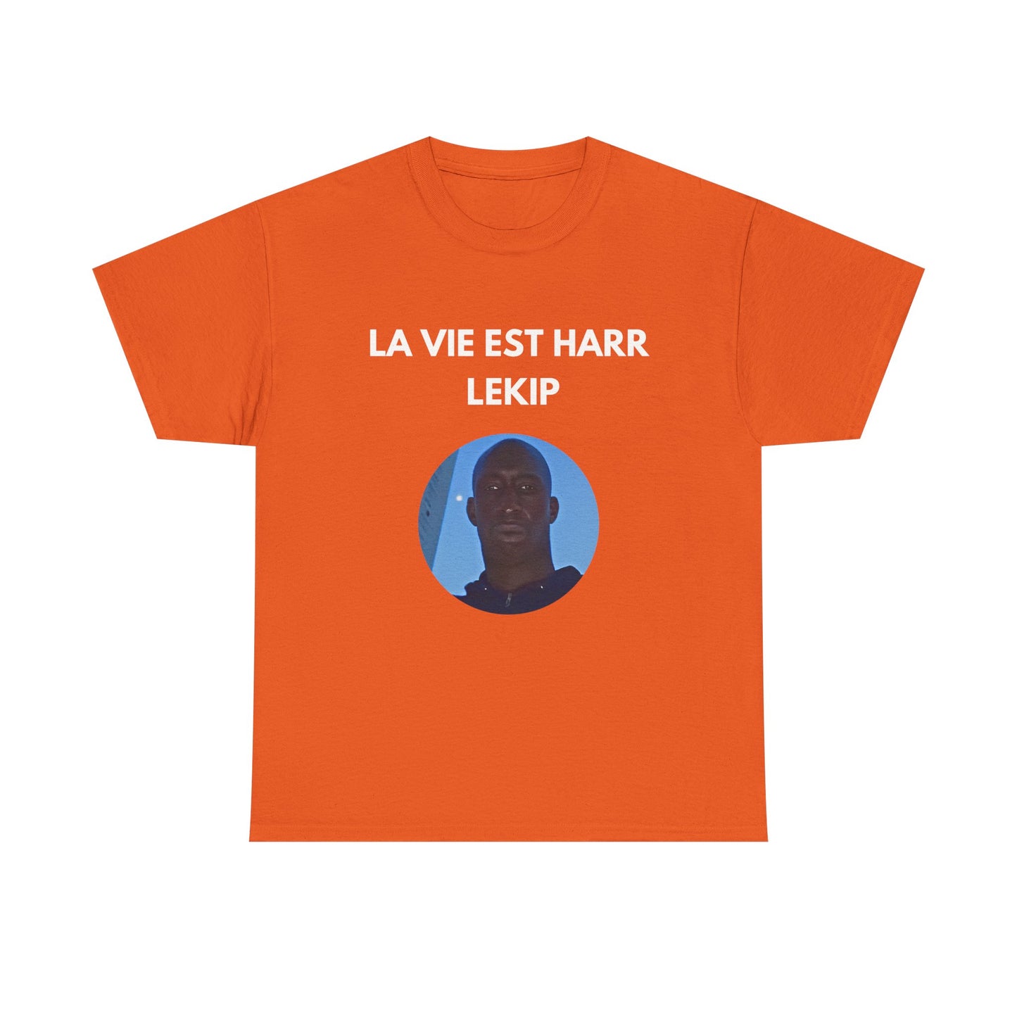 T-shirt humoristique unisexe en coton épais -Trend c'est harr lekip