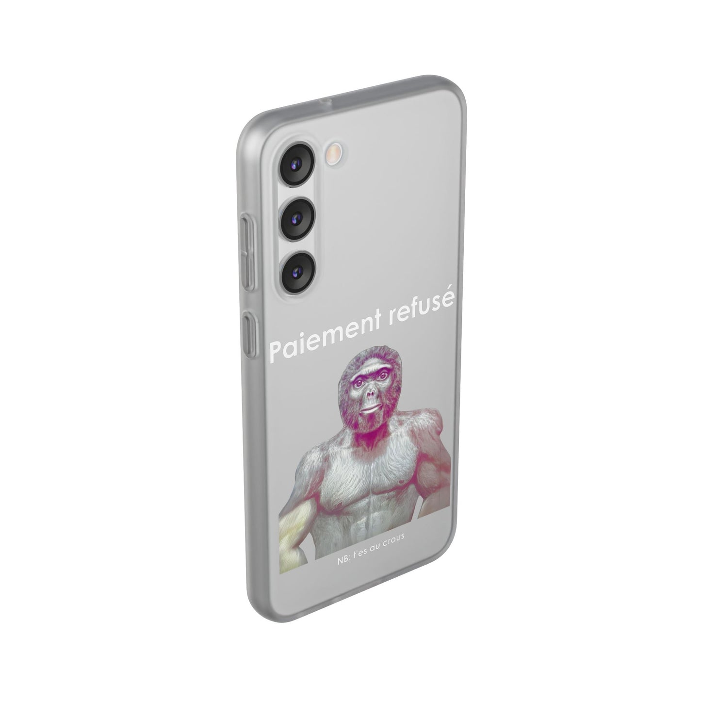 Coque flexible Paiement refusé