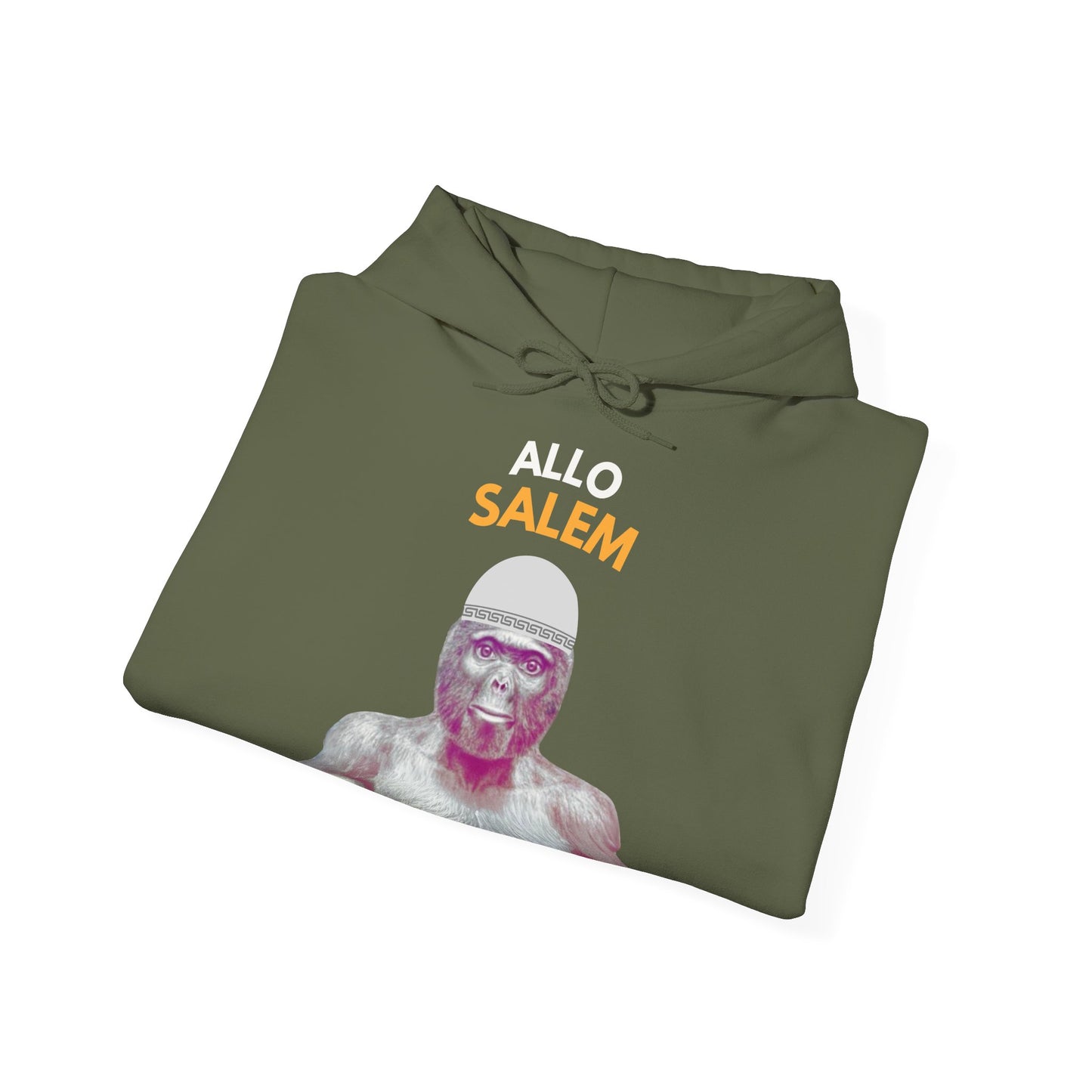 Hoodie unisexe drôle - Sweat-shirt graphique Allo Salam
