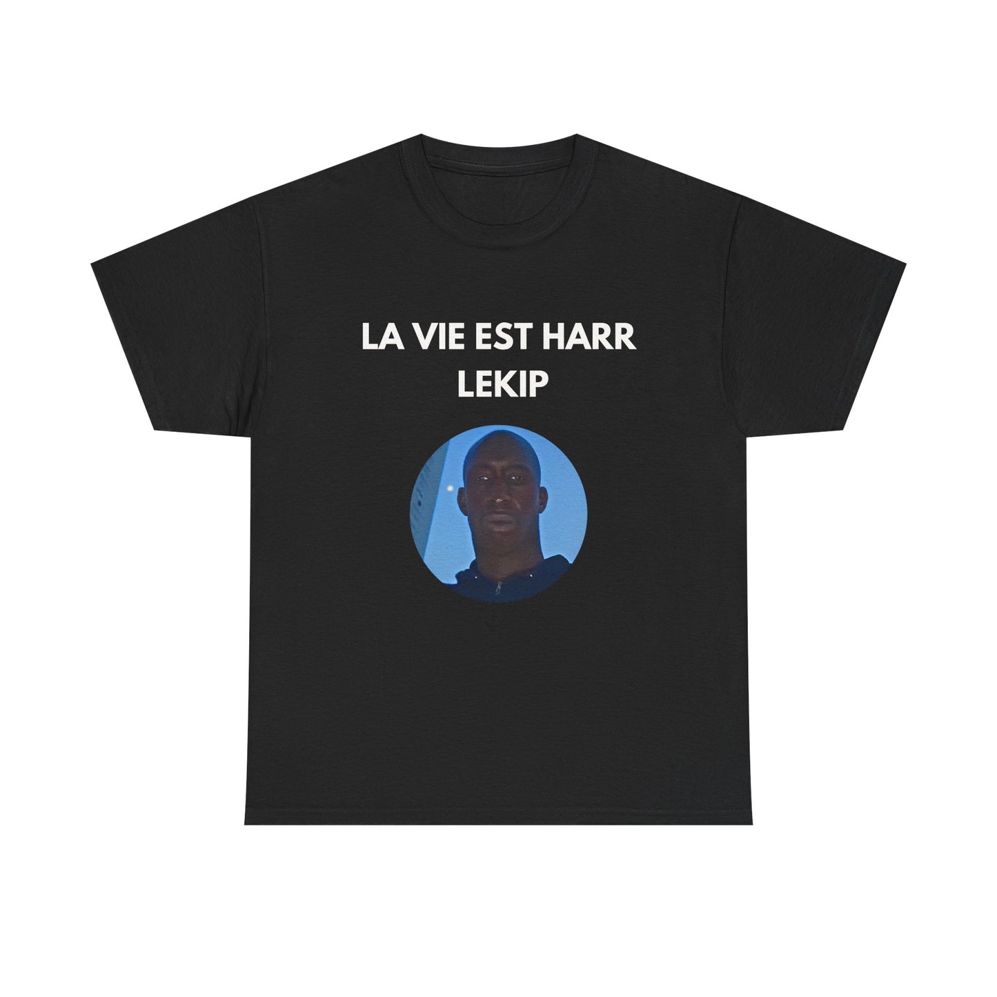 T-shirt humoristique unisexe en coton épais -Trend c'est harr lekip