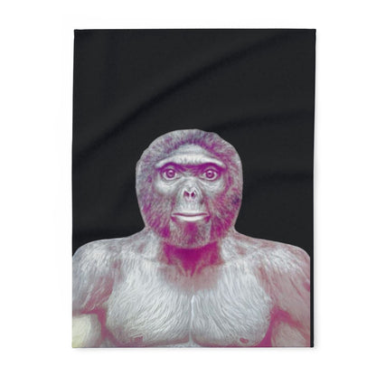 Plaid en polaire arctique Le singe