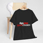 T-shirt humoristique unisexe en coton épais -Apagnan Quoicoubeh
