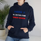 Hoodie unisexe drôle - Sweat-shirt graphique J'ai pas d'amis monsieur Bourdin