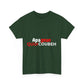 T-shirt humoristique unisexe en coton épais -Apagnan Quoicoubeh