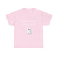 T-shirt humoristique unisexe en coton épais -Trend Quoicoubeh Apagnan