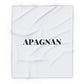 Plaid en polaire arctique Apagnan