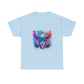 T-shirt humoristique unisexe en coton épais - Stitch