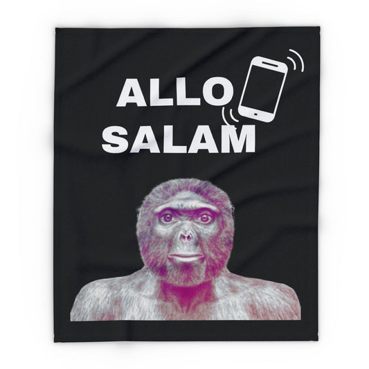 Plaid en polaire arctique ALLO SALAM