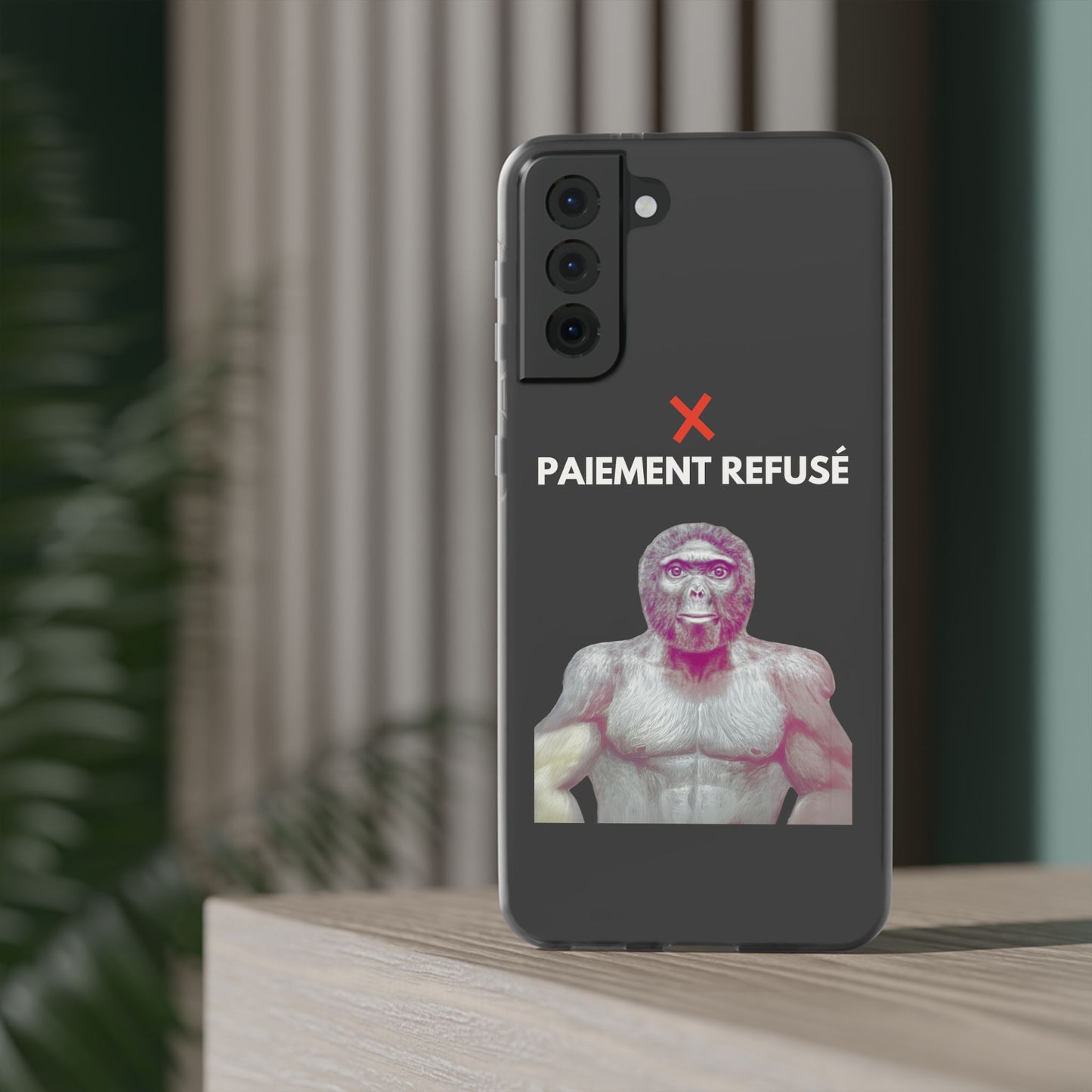 Coque flexible Allo salam Paiement refusé
