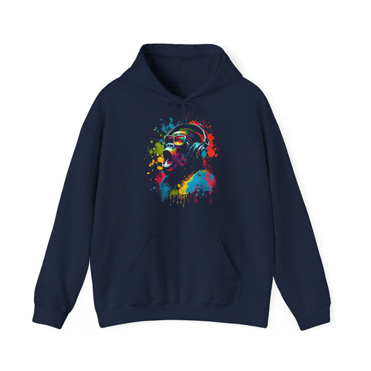 Hoodie unisexe drôle - Sweat-shirt Cool singe