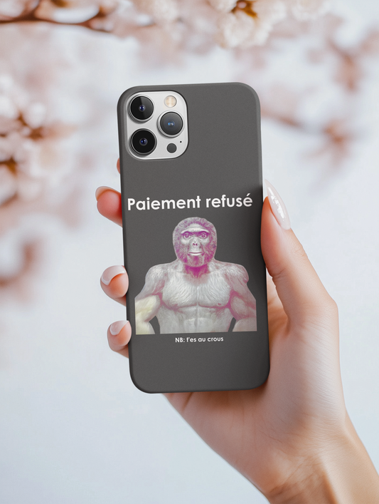 Coque flexible Paiement refusé