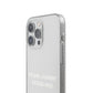Coque flexible Putain Laurent excuse moi
