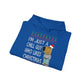 Hoodie unisexe drôle - Sweat-shirt graphique Chill guy Noel