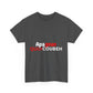 T-shirt humoristique unisexe en coton épais -Apagnan Quoicoubeh